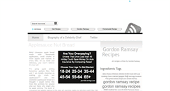 Desktop Screenshot of gordon-ramsay-recipe.com